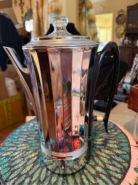 Vintage Art Deco Style Electric Percolator